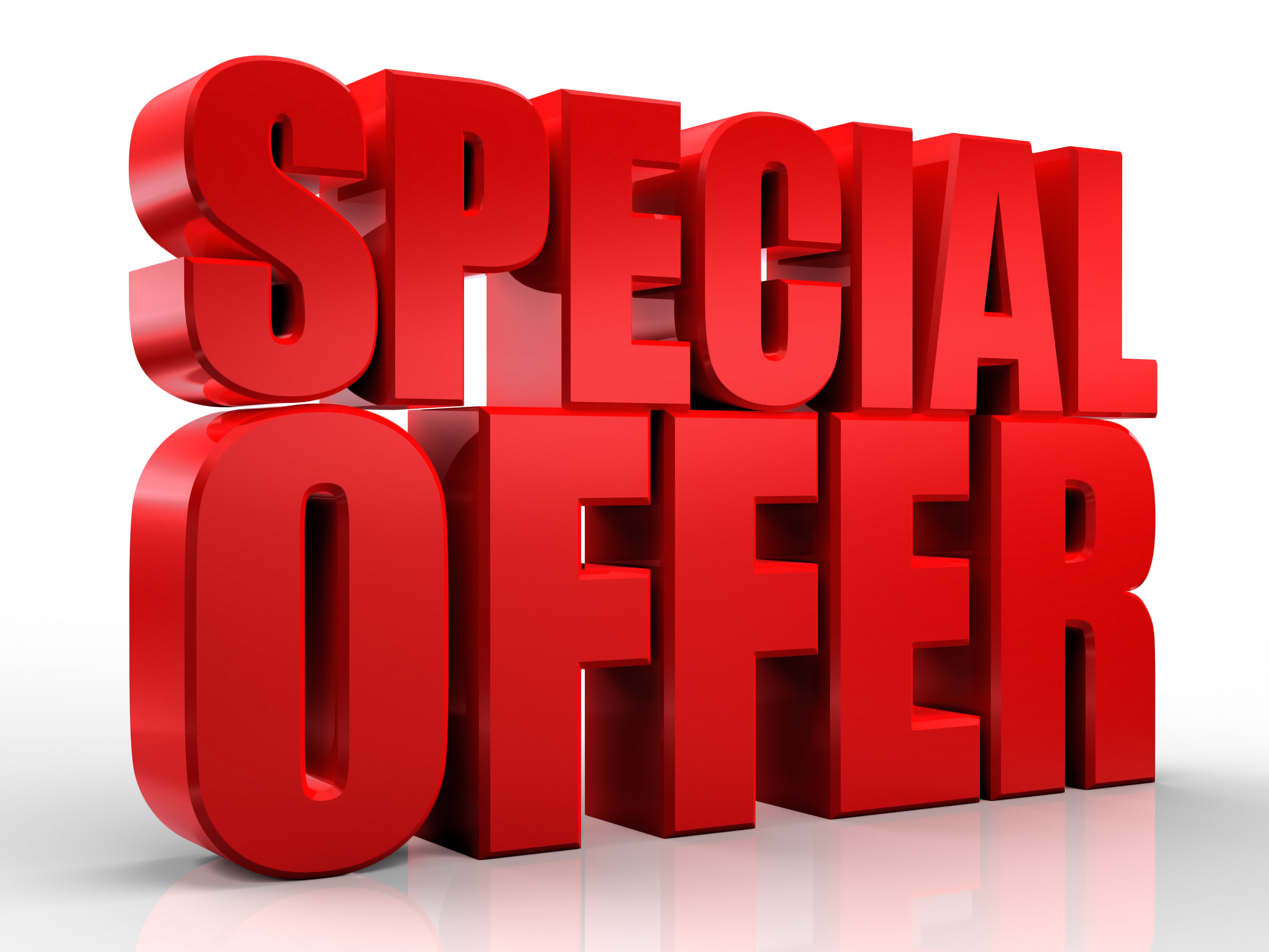 Special Offer shutterstock_117843931