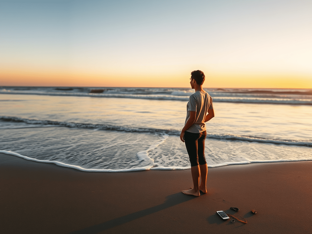 Confident Strides: The Podcast — Episode 1: Embracing Presence: Lessons from the Shore